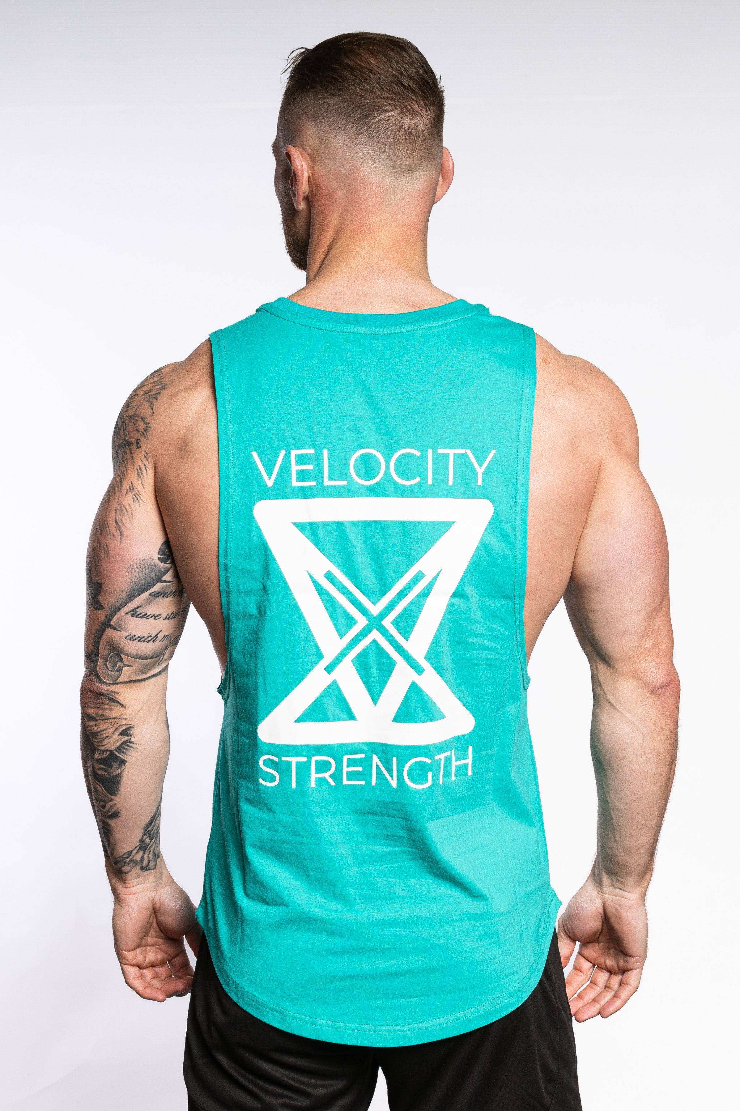 Statement Sleeveless - Aqua
