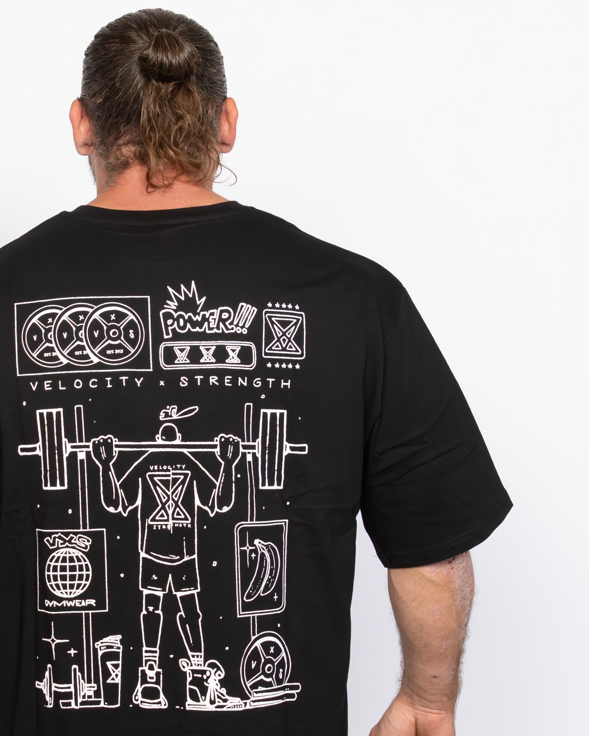 Oversized T-Shirt - Ltd Tour Edition - VXS GYM WEAR