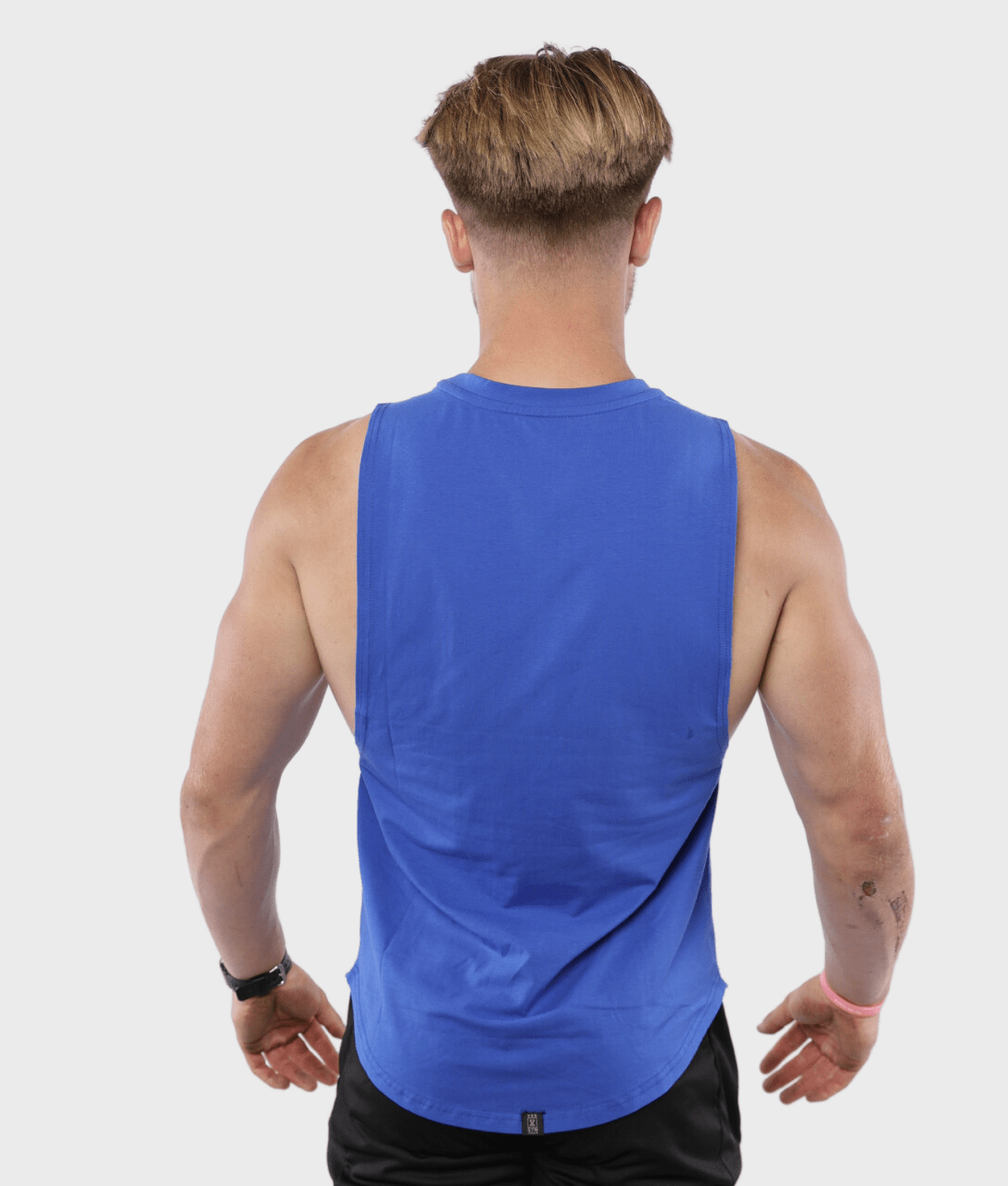 LOGO Sleeveless [Blue] - VXS GYM WEAR