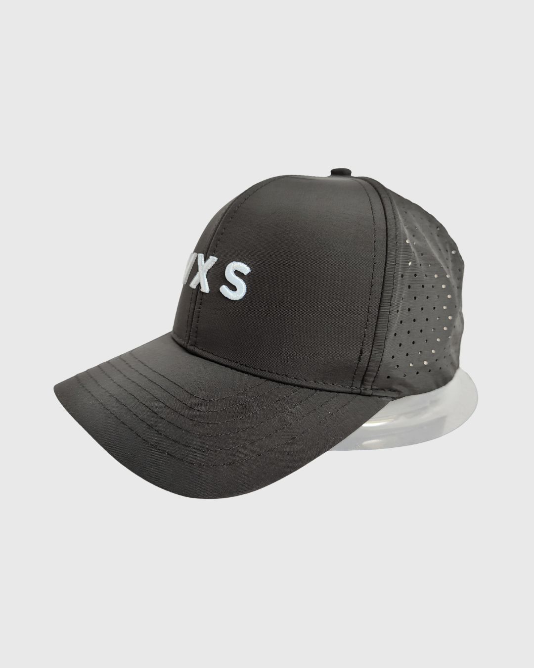 LUX Perforated Cap [White] - VXS GYM WEAR