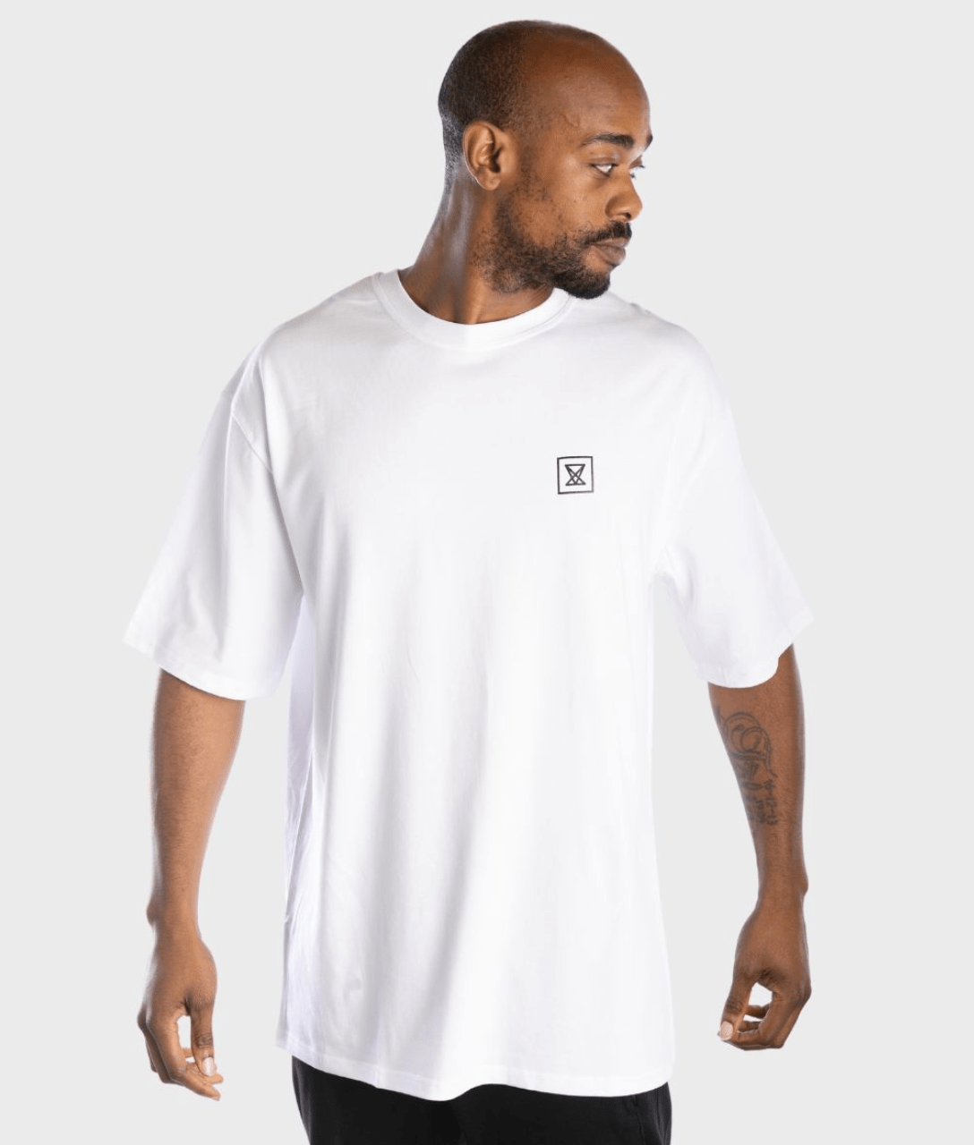 VXS Oversized T-Shirt - White Pump Cover