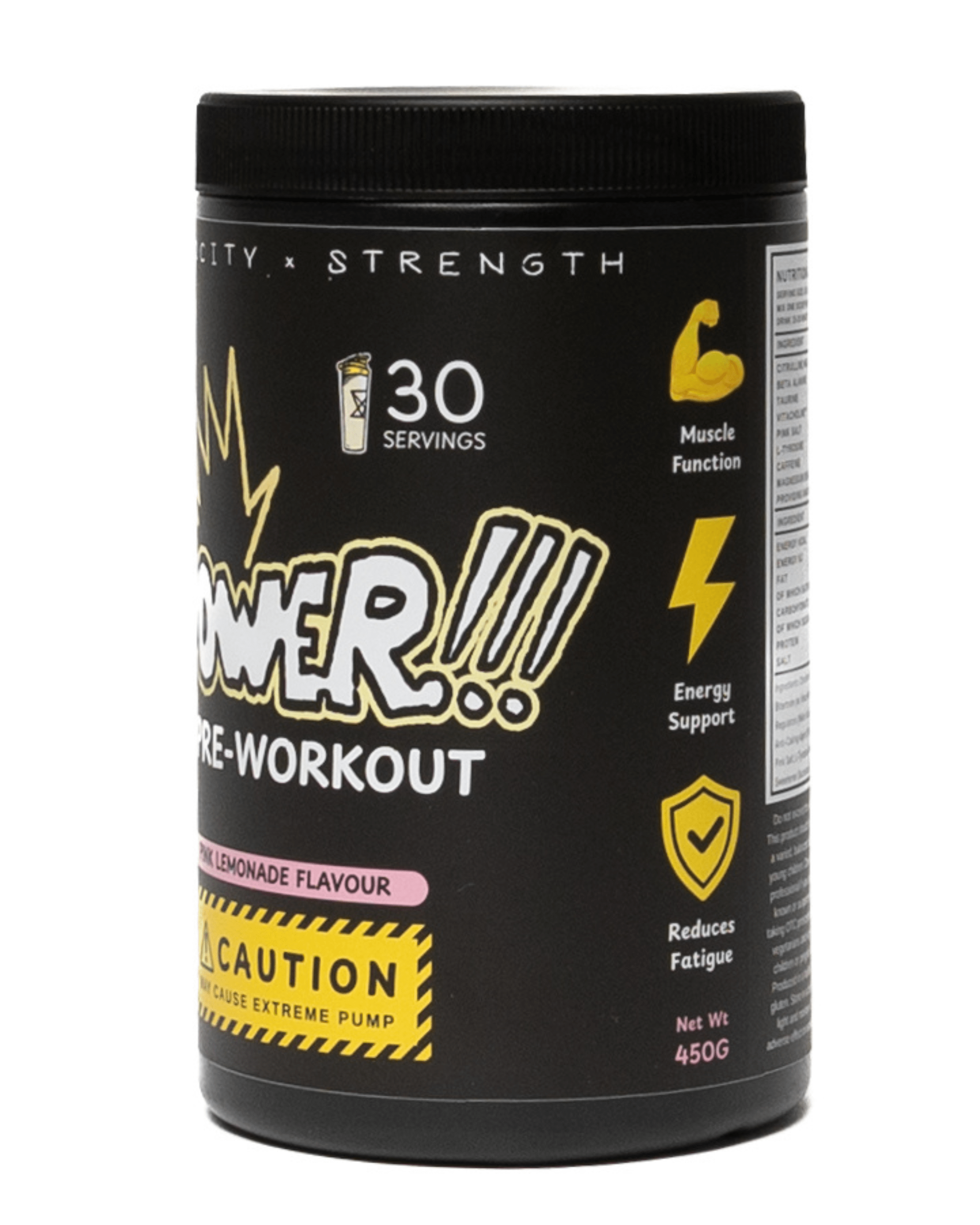 POWER!!! Pre - Workout - VXS GYM WEAR