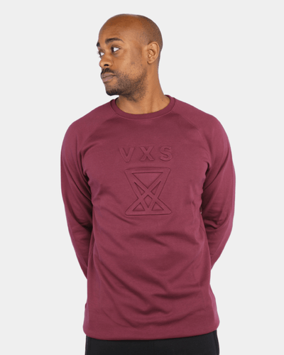 PULLOVER Jumper [Burgundy] - VXS GYM WEAR