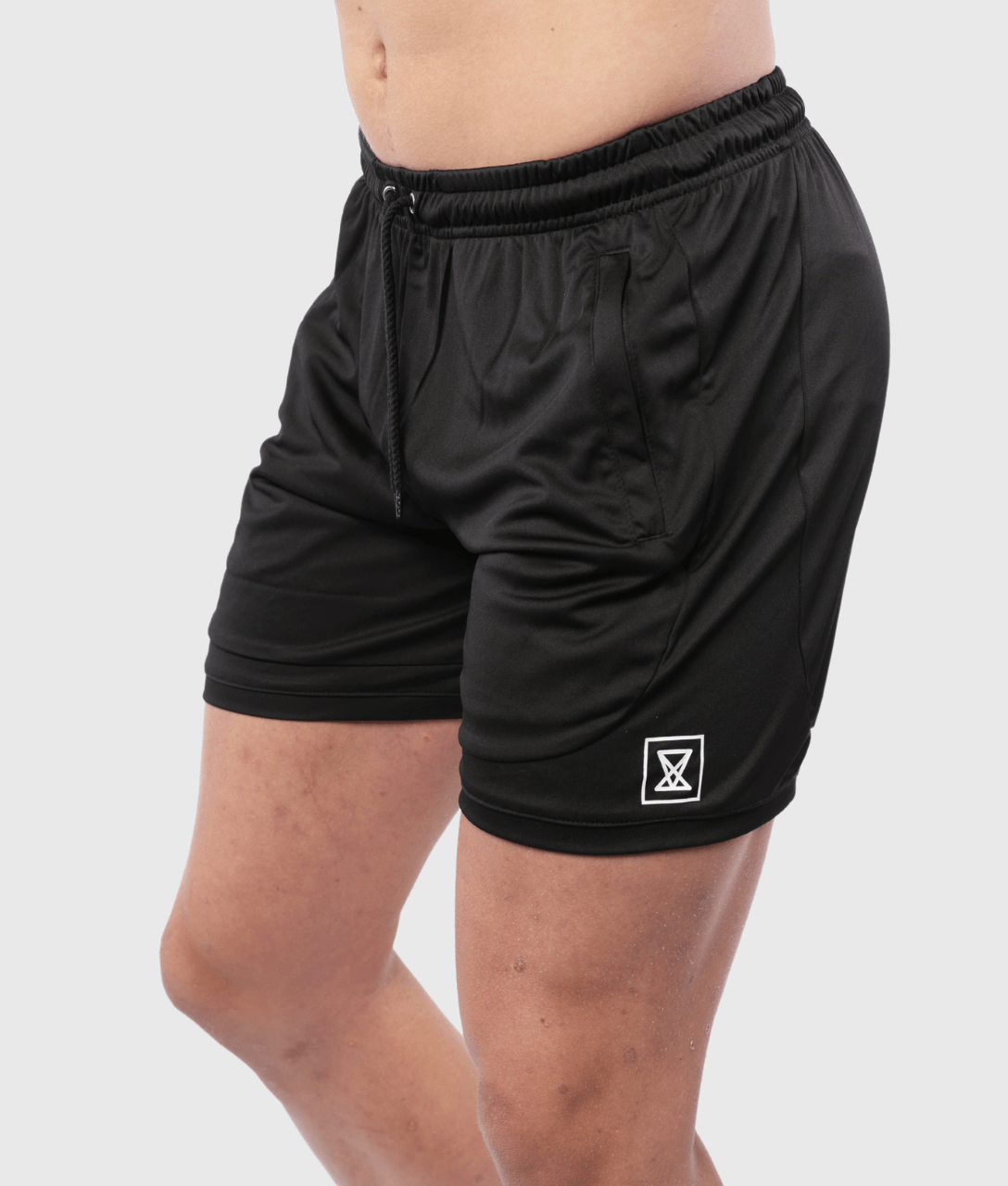 TRAINING Zip Shorts [Black] - VXS GYM WEAR