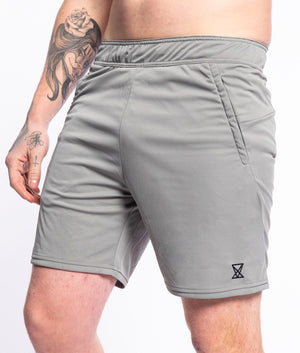 Zip Shorts [Grey]