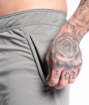 Zip Shorts [Grey]
