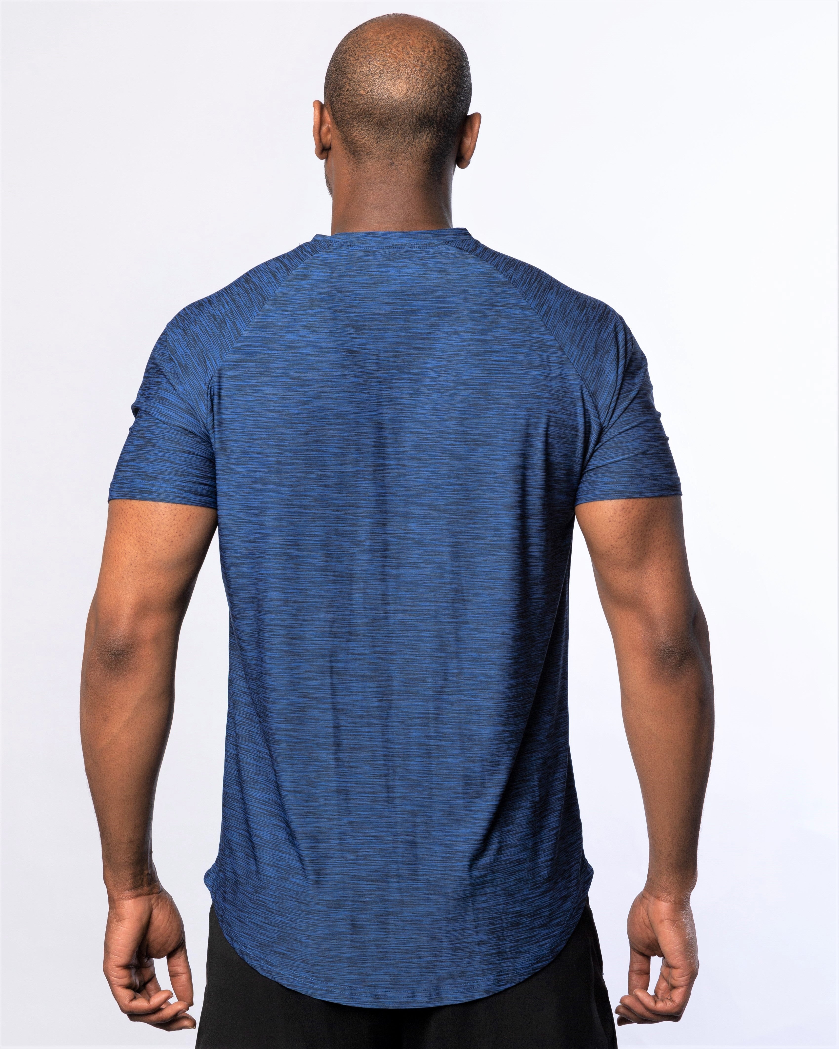 Elite T-Shirt [Dark Blue] - VXS GYM WEAR