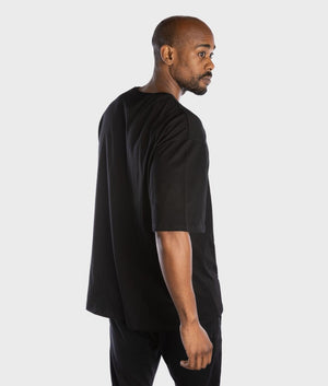 OVERSIZED T-Shirt [BLACK] *NEW* - VXS GYM WEAR